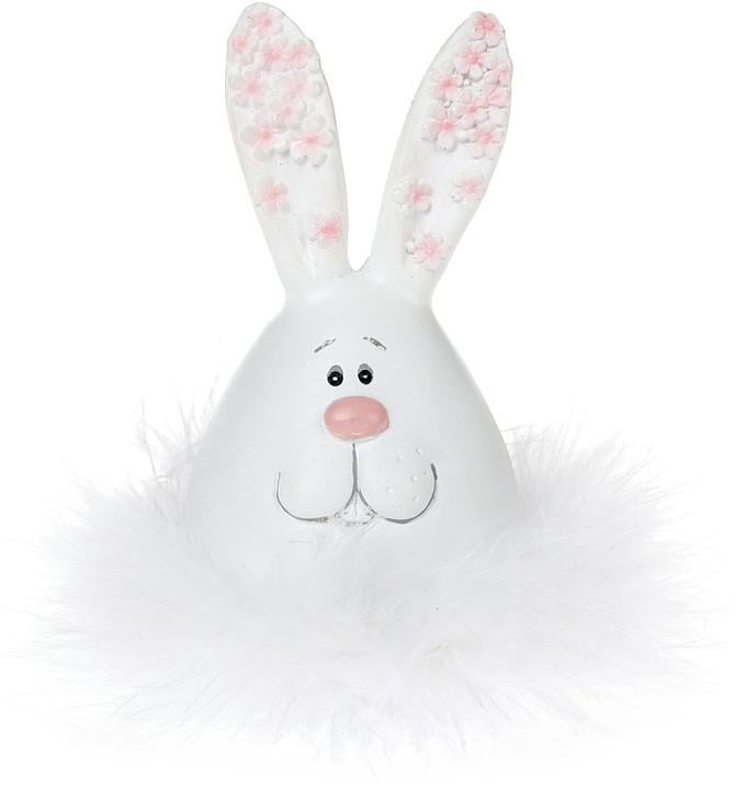 Статуетка декоративна Зайчик-гармата 4х4х7,5 см