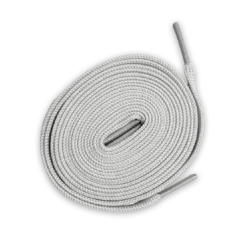 Шнурки для взуття плоскі 120 см Світло-сірий (S-07 B_1 №5)