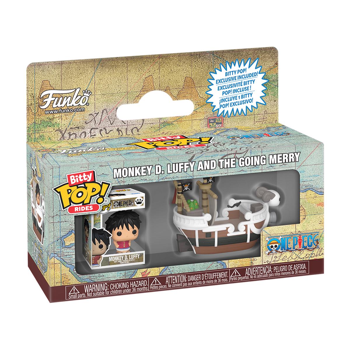Коллекционный набор детских игровых фигурок Bitty POP Rides Ван Пис Луффи и Гоинг Мерри Funko (1206472606)