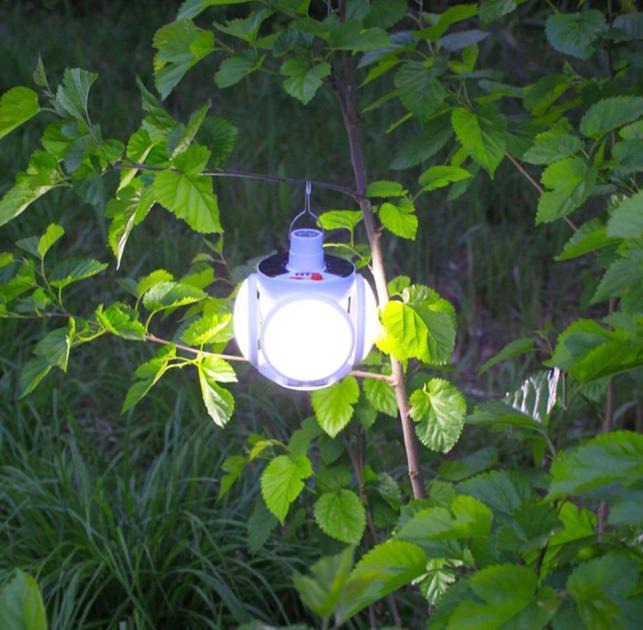 Фонарик-лампа LED аккумуляторная солнечная панель R93707 USB 800mA (2200000384171) - фото 8 Фонарик-лампа LED аккумуляторная солнечная панель R93707 USB 800mA (2200000384171) - фото 8