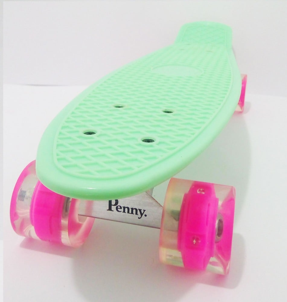 Пенниборд Penny Classic Pastel 22" светящиеся колеса Мятный (2T2029)