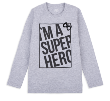 Кофта детская с длинным рукавом для мальчика Gabbi FT-20-1-3 134 см Серый (12029)