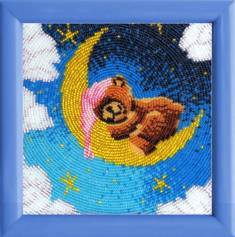 Схема для вишивки бісером BUTTERFLY 956 Надобраніч 15x15 см (956)