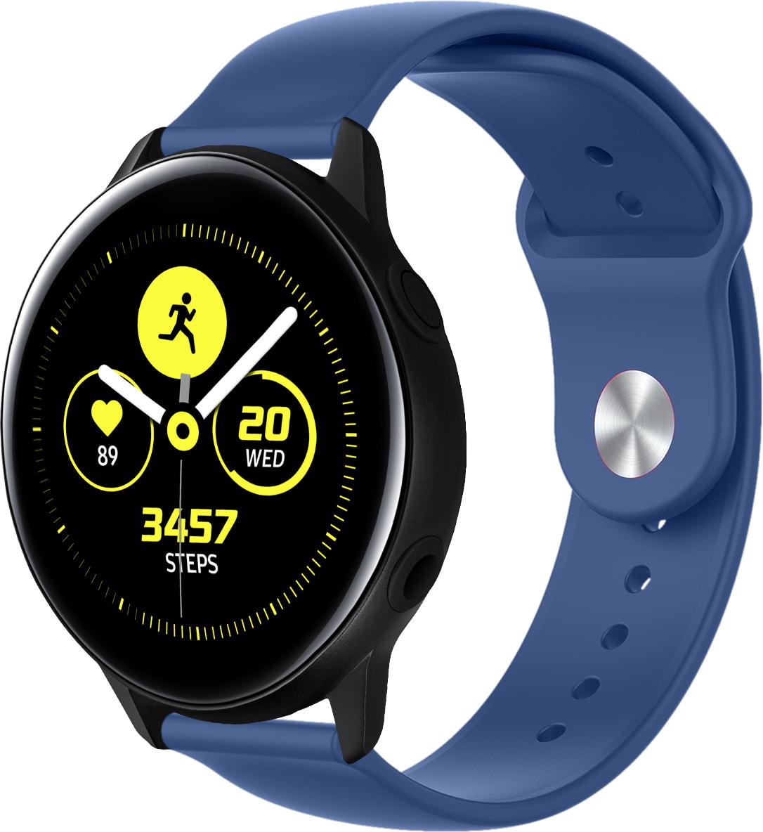 Ремешок Base для Galaxy Watch Active Blue (33389)