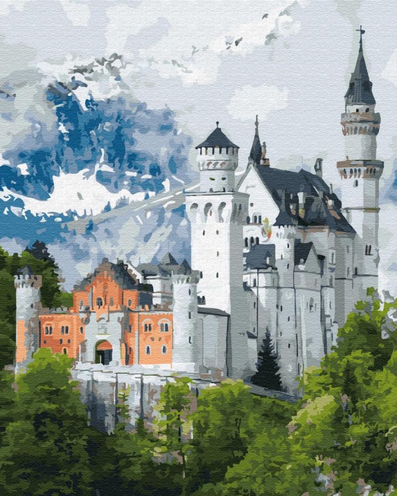 Картина по номерам Brushme "Замок Нойшванштайн" (GX34842) Картина по номерам Brushme "Замок Нойшванштайн" (GX34842)