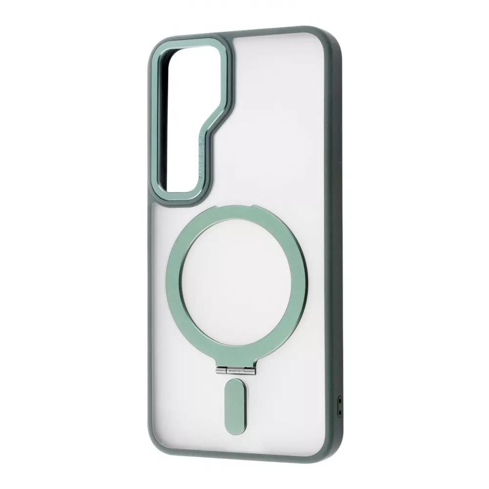 Чохол WAVE Attraction з MagSafe для Samsung Galaxy S24 - Green