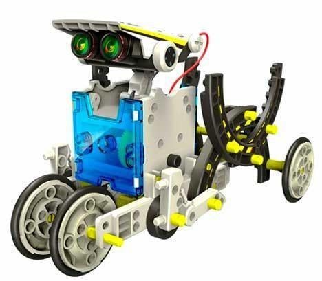 Конструктор на сонячних батареях CIC 21-615 Educational Solar Robot Kit 14в1 - фото 8