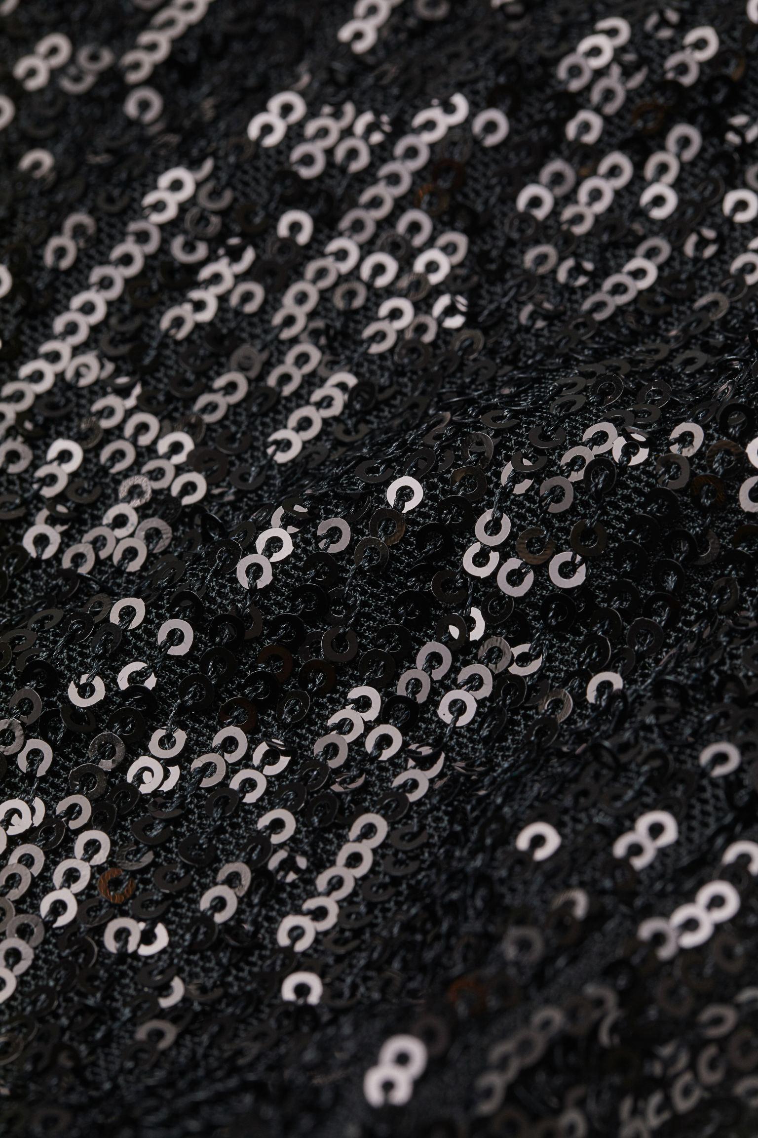 Топ з паєтками L Чорний (9482250Pabr) - фото 2 Топ з паєтками L Чорний (9482250Pabr) - фото 2