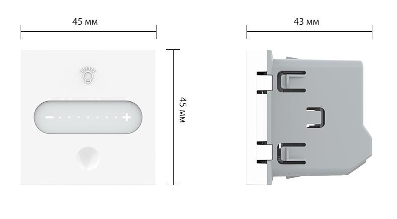 Діммер Livolo ZigBee розумний сенсорний Білий (VL-FC1DZ-2WP) - фото 5