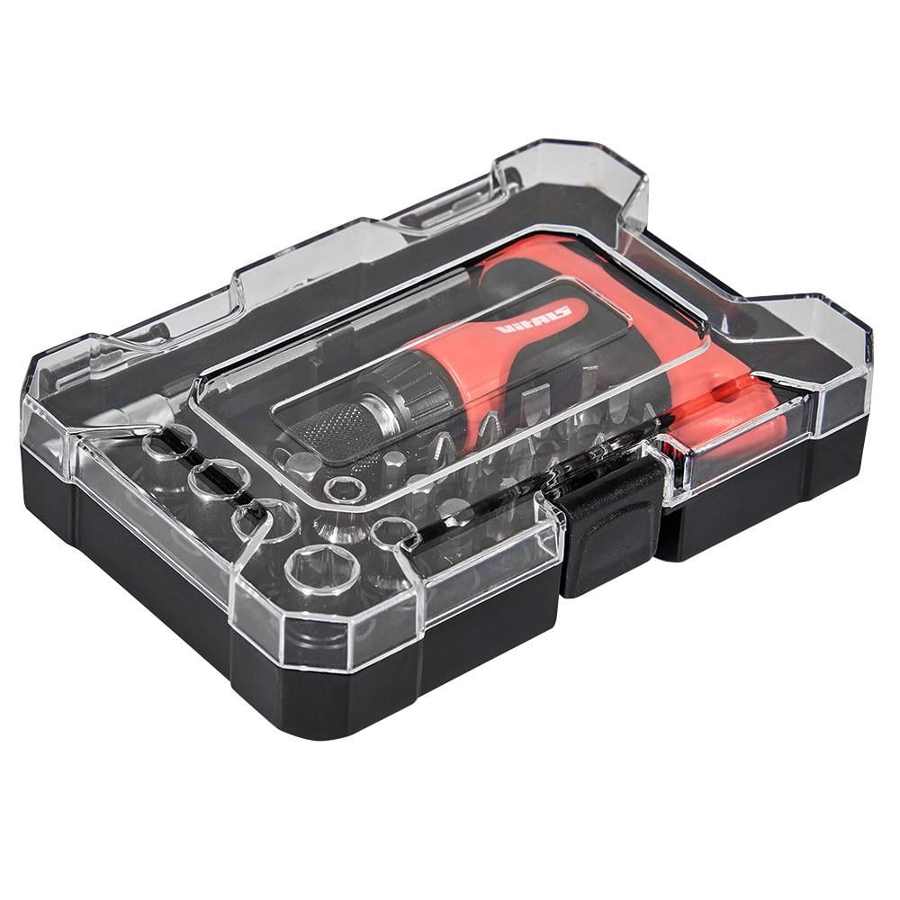 Отвертка Т-образная Vitals Master с набором насадок и головок 24 шт. (179539) - фото 3