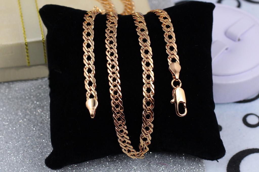 Цепь Xuping Jewelry Ромб 45 см 5 мм Золотистый (953516206)