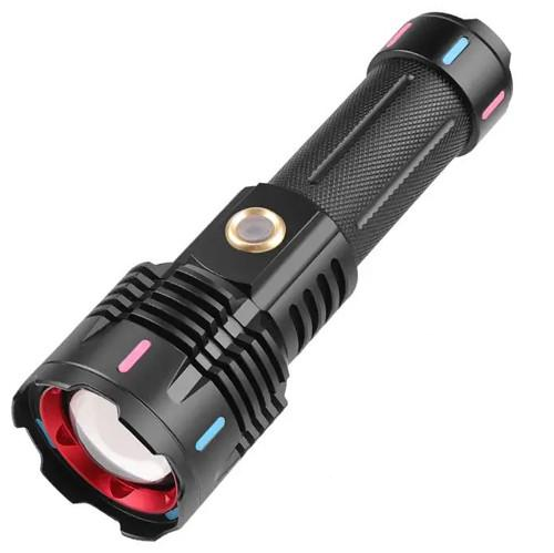 Ліхтар Night Vision Fluorescence G25 LED PM30-TG 1х26650/3xAAA Powerbank ЗУ Type-C Zoom Box Laser White (2245500277)