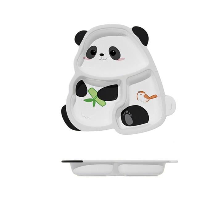 Тарелка детская Панда Белый 18567 3,3х24х25 см (5010860)