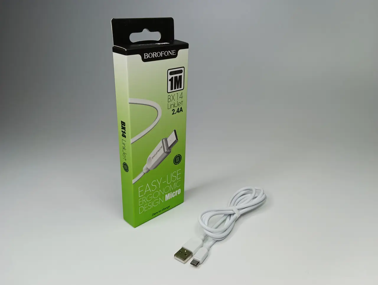 Кабель Borofone BX14 micro usb 1 м - фото 2