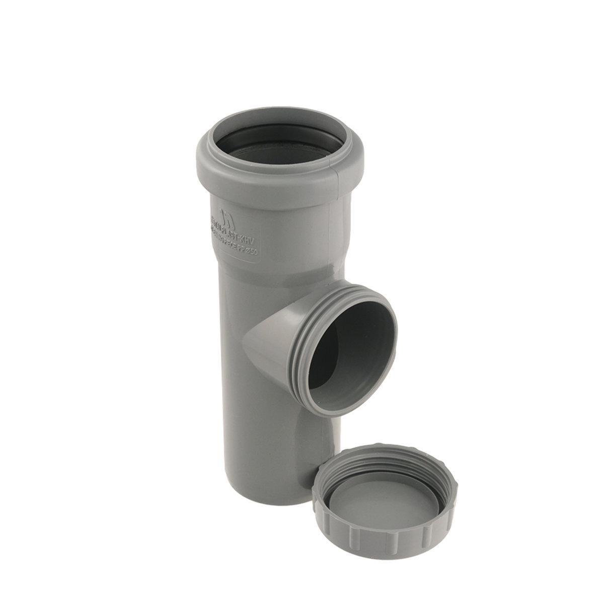 Ревизия канализационная внутренняя Інсталпласт Ф 50 мм (3192) - фото 2