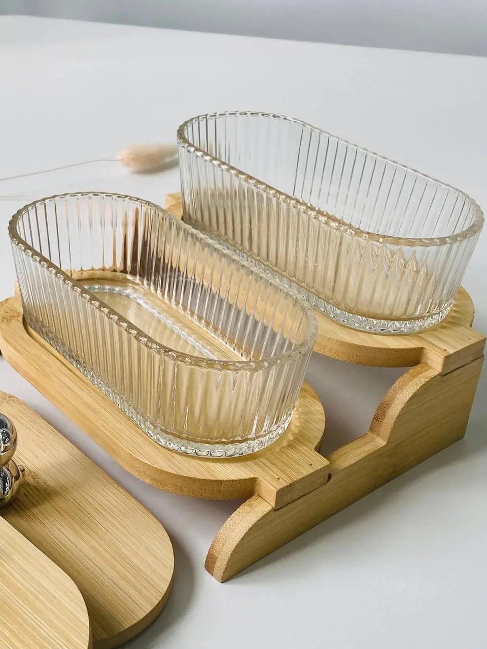 Набір цукерниць на підставці Olens Два ведмеді (102-625) - фото 2