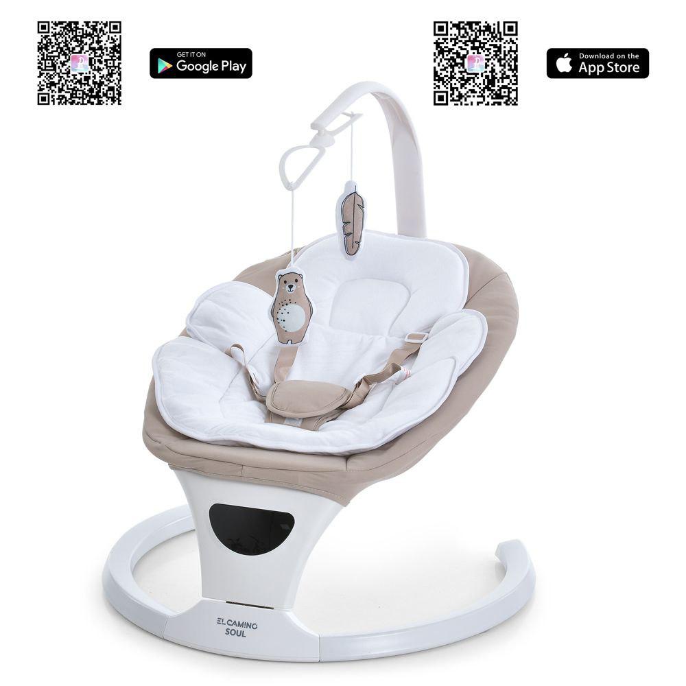 Центр укачивающий El Camino ME 1175 Soul с музыкой/таймером/дистанционным управлением Beige (24342969) - фото 2 Центр укачивающий El Camino ME 1175 Soul с музыкой/таймером/дистанционным управлением Beige (24342969) - фото 2