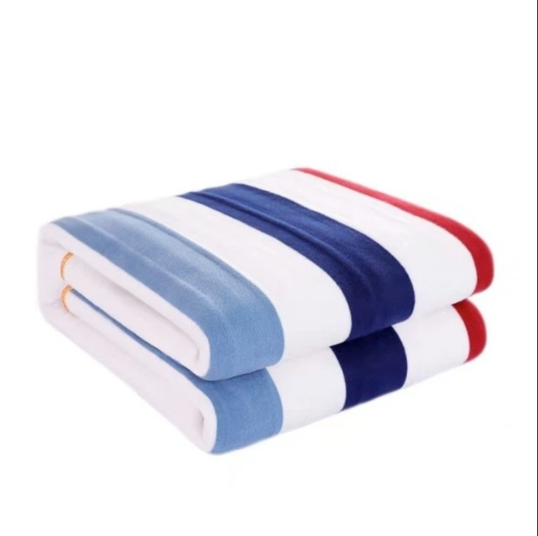 Простынь с подогревом электрическая Lux Electric Blanket 150х70 см Белый/Красный/Синий