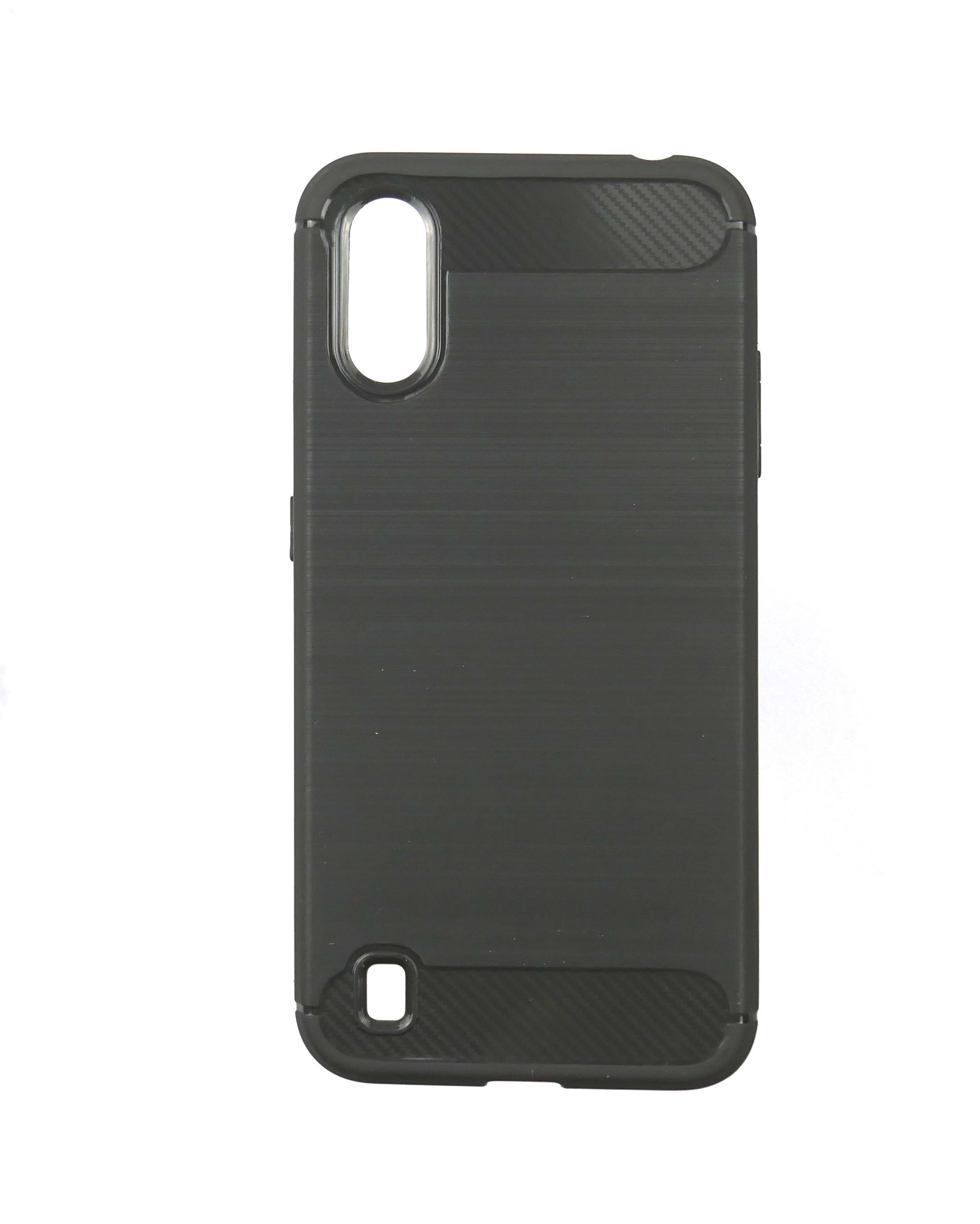 Чехол Brushed Samsung A01/M01 (A015/M015) Carbon