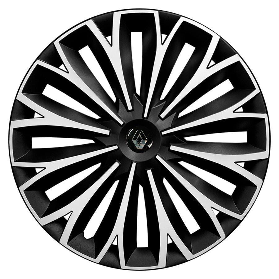 Комплект колпаков JAWOPLAST Sigma Duo R15 для Renault 4 шт. Silver/Black (28434612)