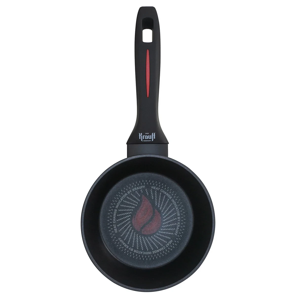 Ковш Krauff Smart Fry со стеклянной крышкой 1 л 16 см (25-45-158) - фото 5 Ковш Krauff Smart Fry со стеклянной крышкой 1 л 16 см (25-45-158) - фото 5