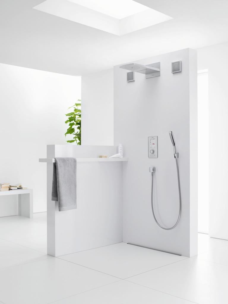 Душ верхний с кронштейном Hansgrohe Raindance Rainfall 28433000 214 мм Хром (142008) - фото 6