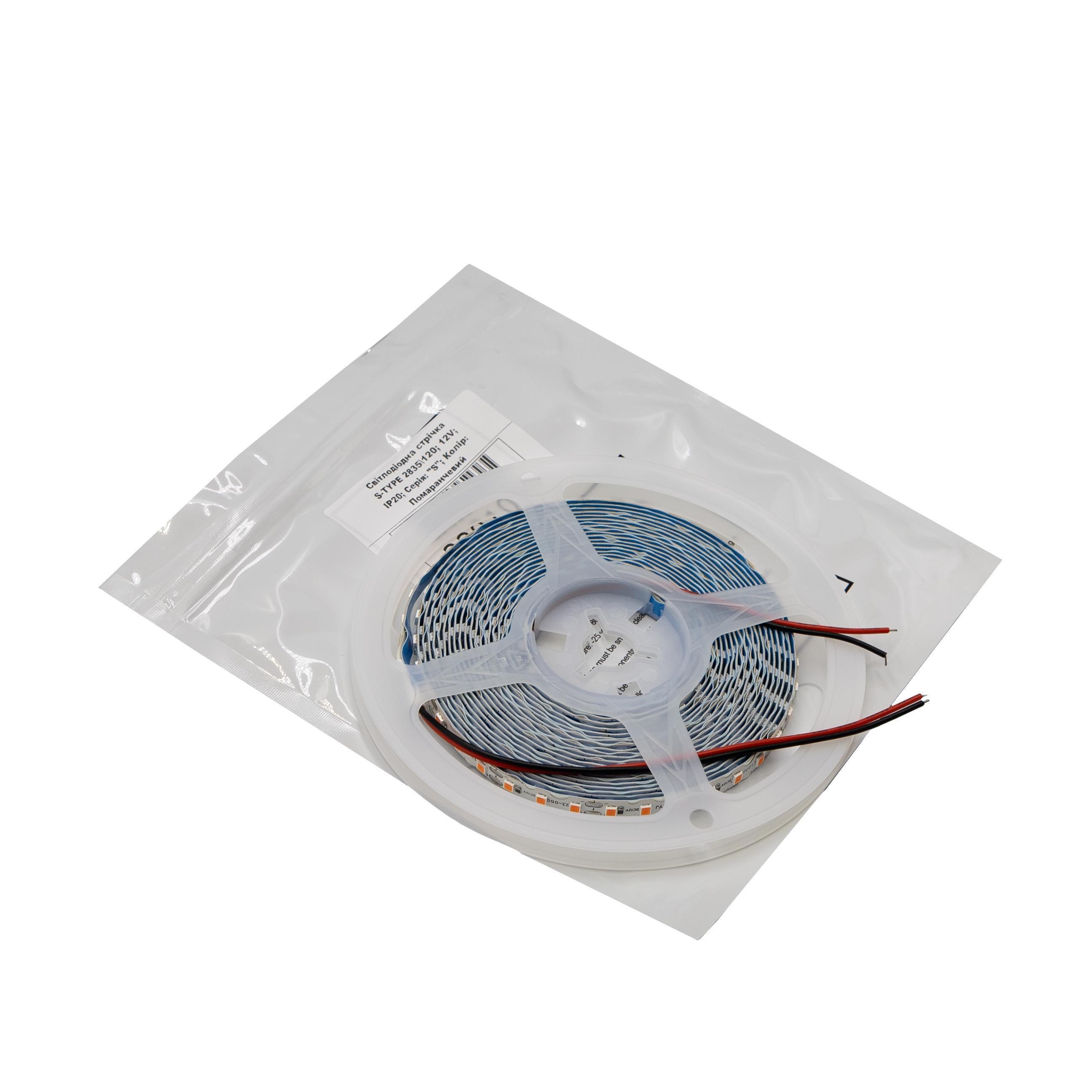 Светодиодная лента Prolum IP20 2835/120 S-TYPE Series-S 12V Оранжевый (28522816) - фото 3 Светодиодная лента Prolum IP20 2835/120 S-TYPE Series-S 12V Оранжевый (28522816) - фото 3