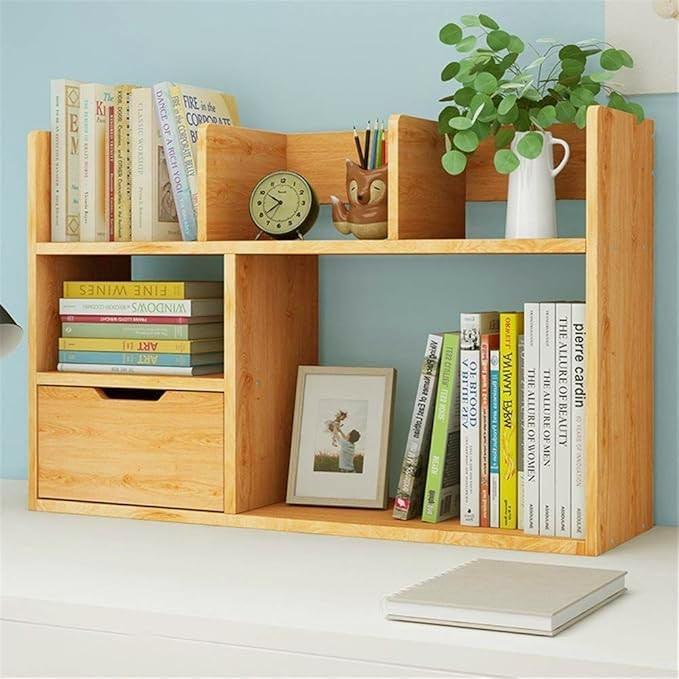 Полиця-надбудова настільна з дерева Шанета каррі (АКД-009803) Полиця-надбудова настільна з дерева Шанета каррі (АКД-009803)