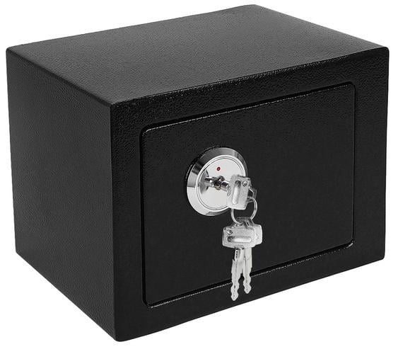 Сейф металлический MALATEC Safe Box S8800 с ключевым замком 23x17x17 см Черный (35480868)