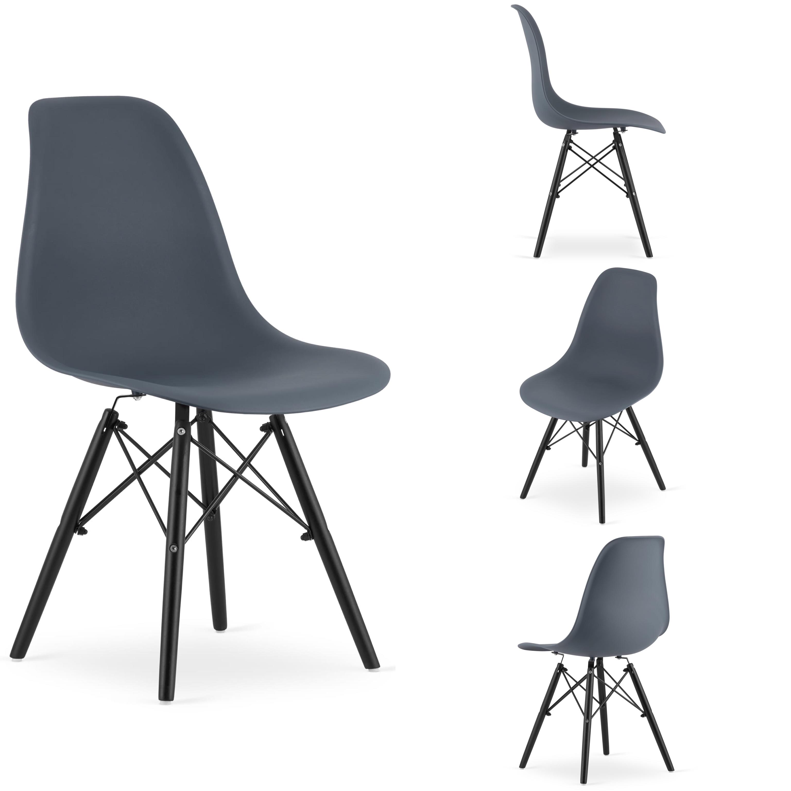 Стулья кухонные LBT OSAKA 4 шт Темно-серый (9497)