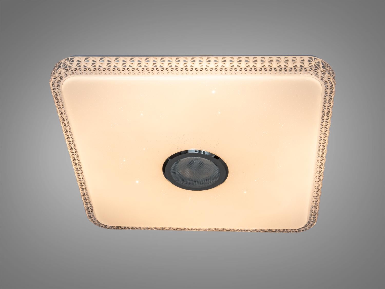 Люстра смарт LED Diasha RGB/MP3/пульт 80 Вт Білий (DB-8501C/500x500RGB+MP3)