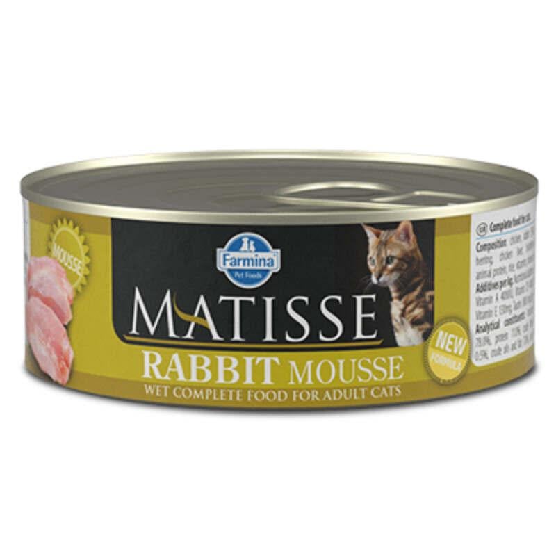 Корм влажный для кошек Farmina MATISSE CAT MOUSSE Rabbit с кроликом 85 г (50529)