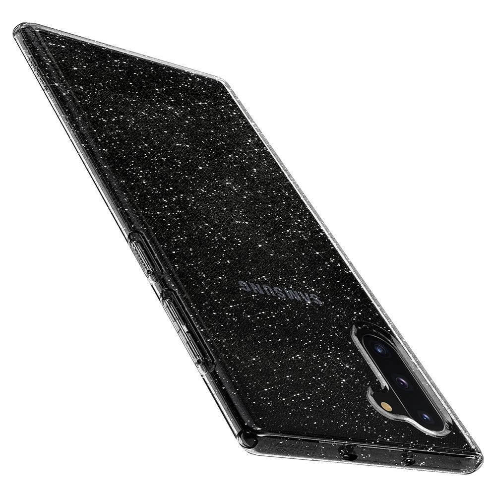 Чехол прозрачный Spigen Liquid Crystal для Samsung Galaxy Note 10 Space Crystal - фото 5