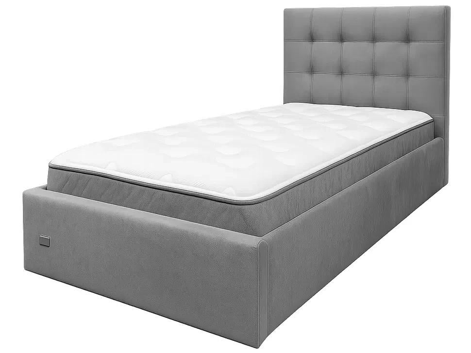Кровать-подиум ChesterNew Design Standart 90х190 см Серый Кровать-подиум ChesterNew Design Standart 90х190 см Серый