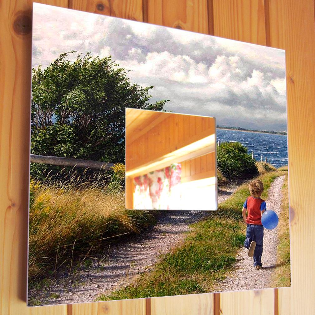 Зеркало Счастливое детство 260х260 мм (M00726)