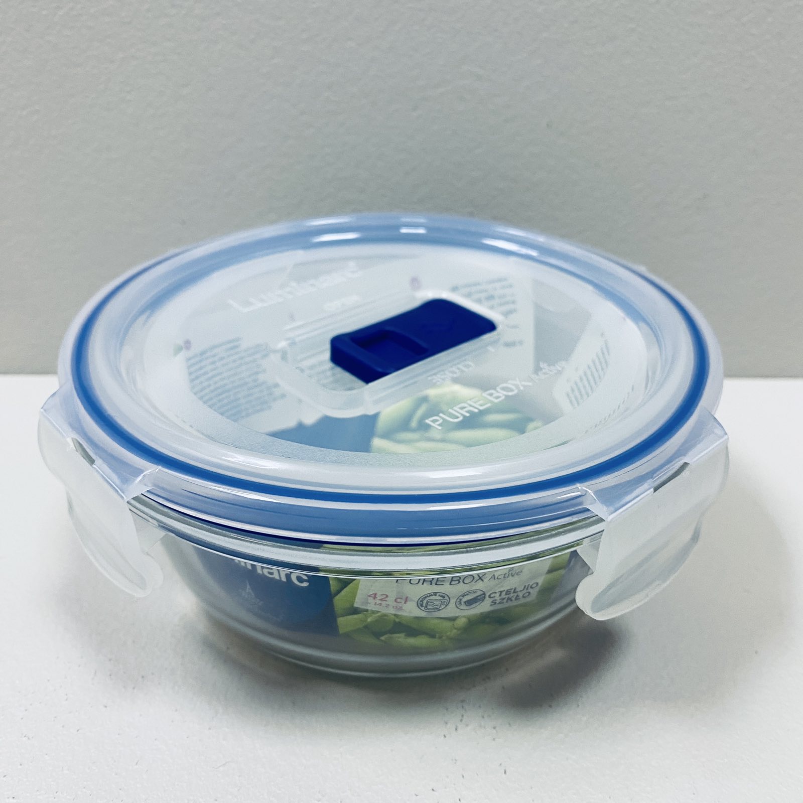 Контейнер круглый Luminarc Pure Box Active P3553 стеклянный 420 мл (66b1c58b252e696bca046e7d) - фото 5 Контейнер круглый Luminarc Pure Box Active P3553 стеклянный 420 мл (66b1c58b252e696bca046e7d) - фото 5