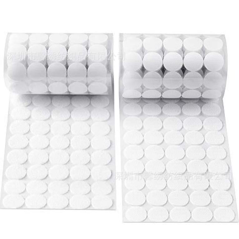 Липучки для рукоделия самоклеящиеся двухсторонние 100 пар/15 мм Белый (U9244) - фото 2 Липучки для рукоделия самоклеящиеся двухсторонние 100 пар/15 мм Белый (U9244) - фото 2