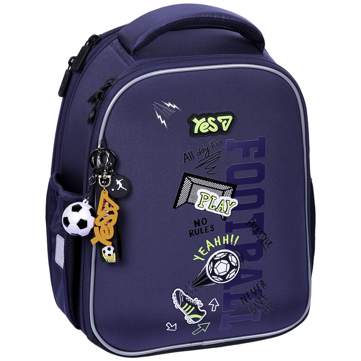 Рюкзак шкільний каркасний YES Play Football H-100S для дівчини 35 см (550213)