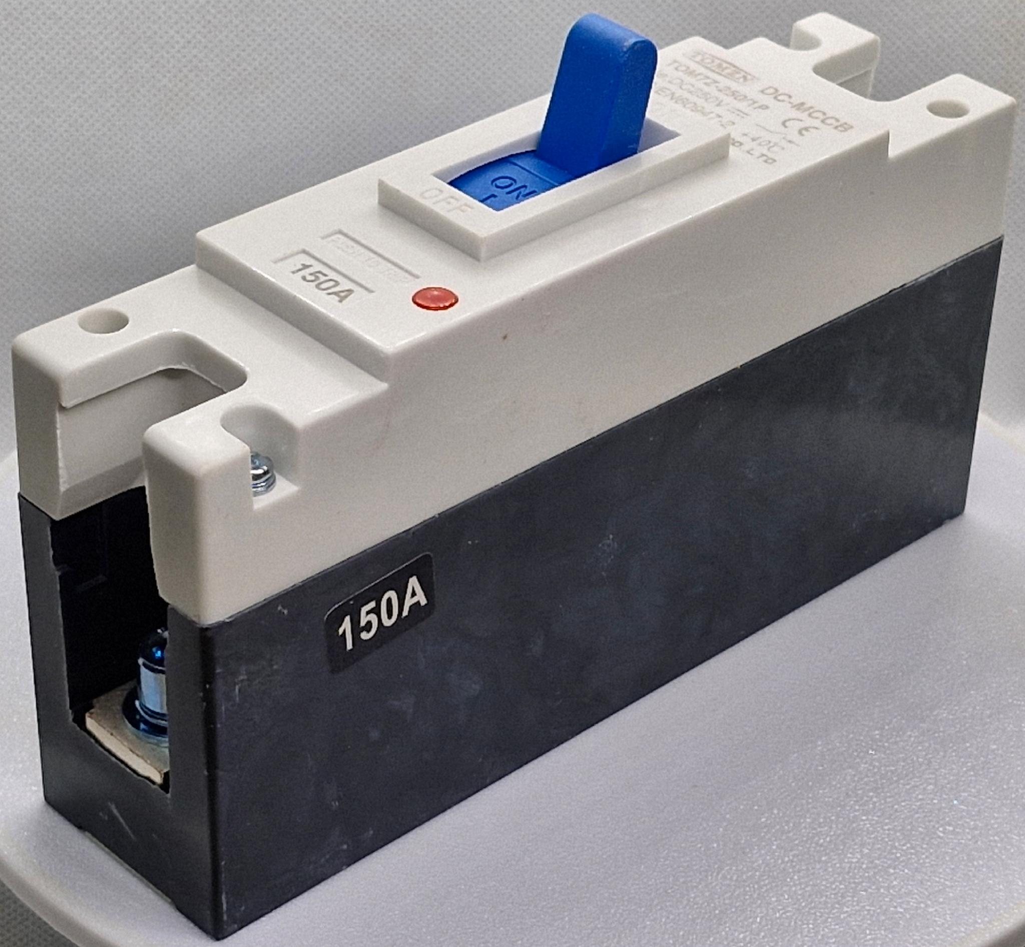 Вимикач постійного струму TOMZN автоматичний DC 100A великорозмірний під болтове під'єднання до 250V (101658506) - фото 12