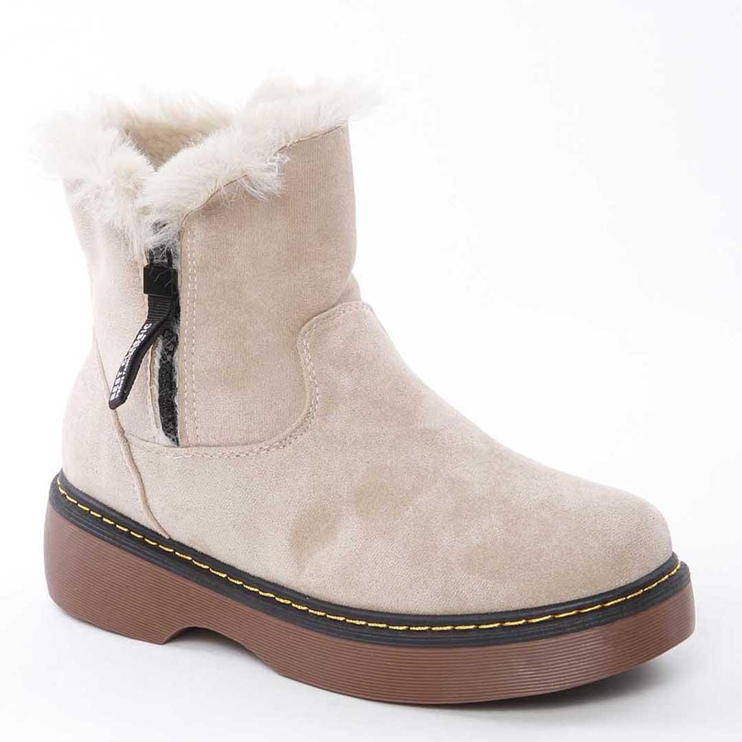 Черевики жіночі бежеві Fashion 337573 р. 39 25 см