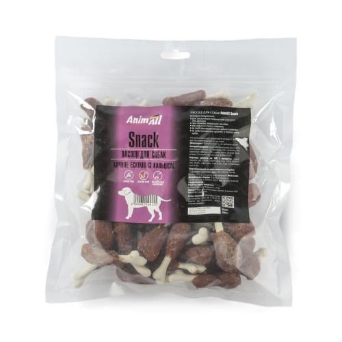 Лакомство для собак AnimAll Snack Утиное эскимо с кальцием 500 г