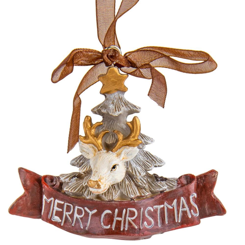 Подвеска Merry Christmas 4шт. (2007-163)