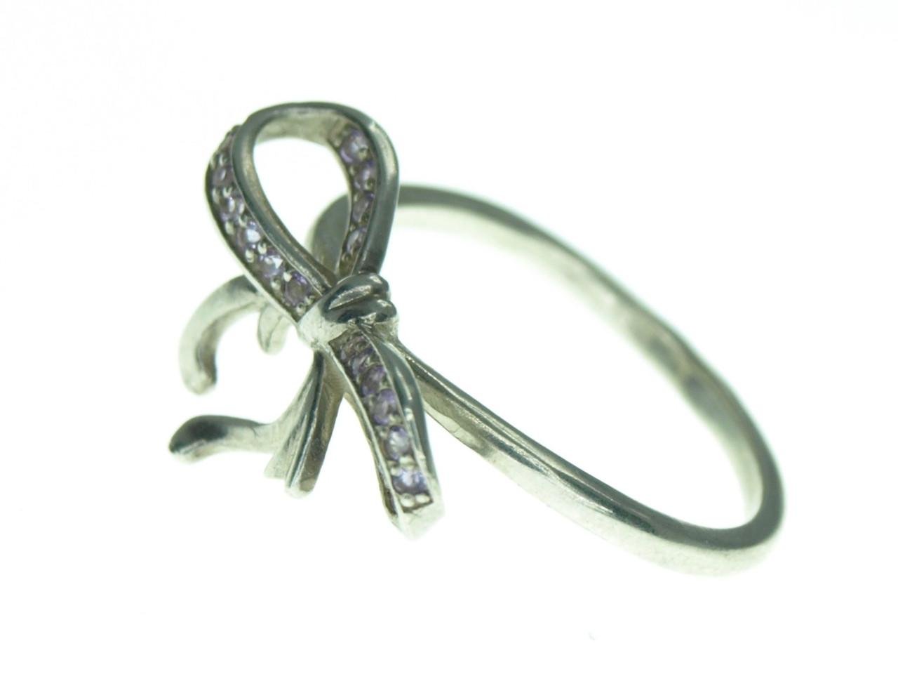 Каблучка зі срібла з аметистом (21018501441) - фото 2