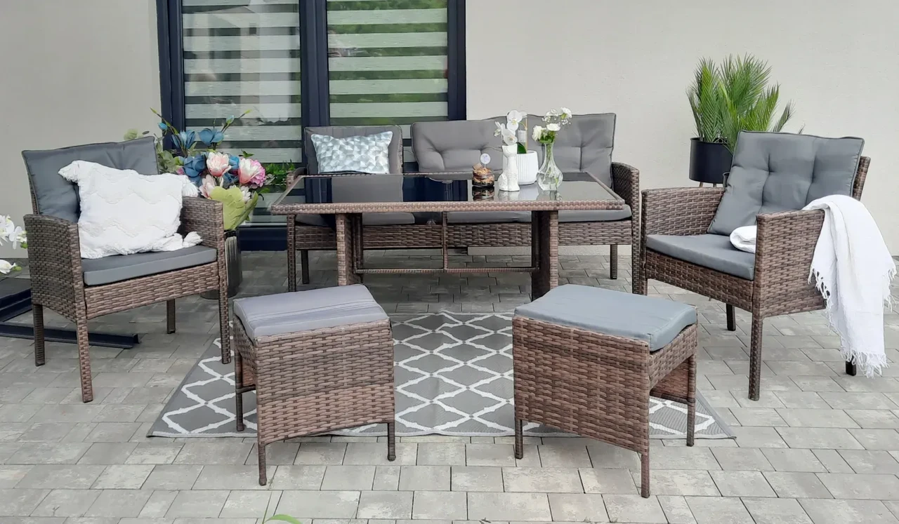 Комплект мебели GardenLine Vaduz Brown (SAD9590)