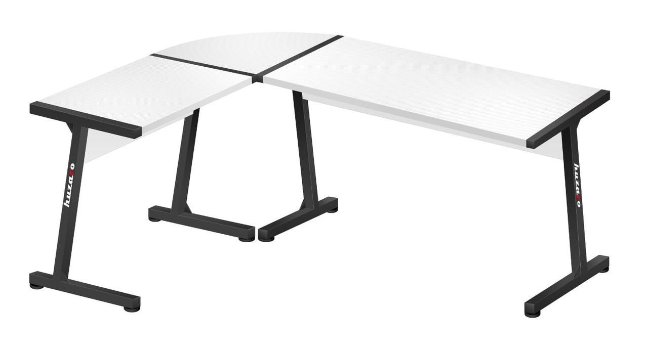 Комп'ютерний стіл для геймерів Huzaro Hero 6.0 White (378723)