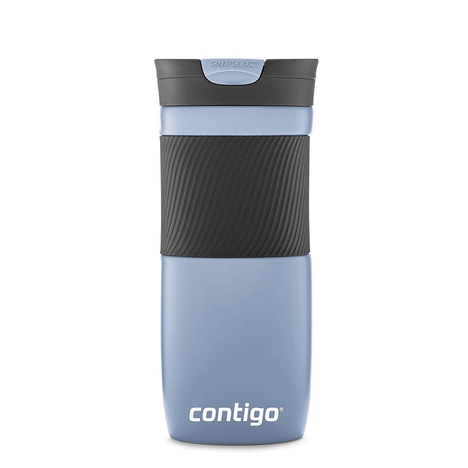 Термокружка Contigo Byron Snapseal 473 мл Earl Grey - фото 1 Термокружка Contigo Byron Snapseal 473 мл Earl Grey - фото 1