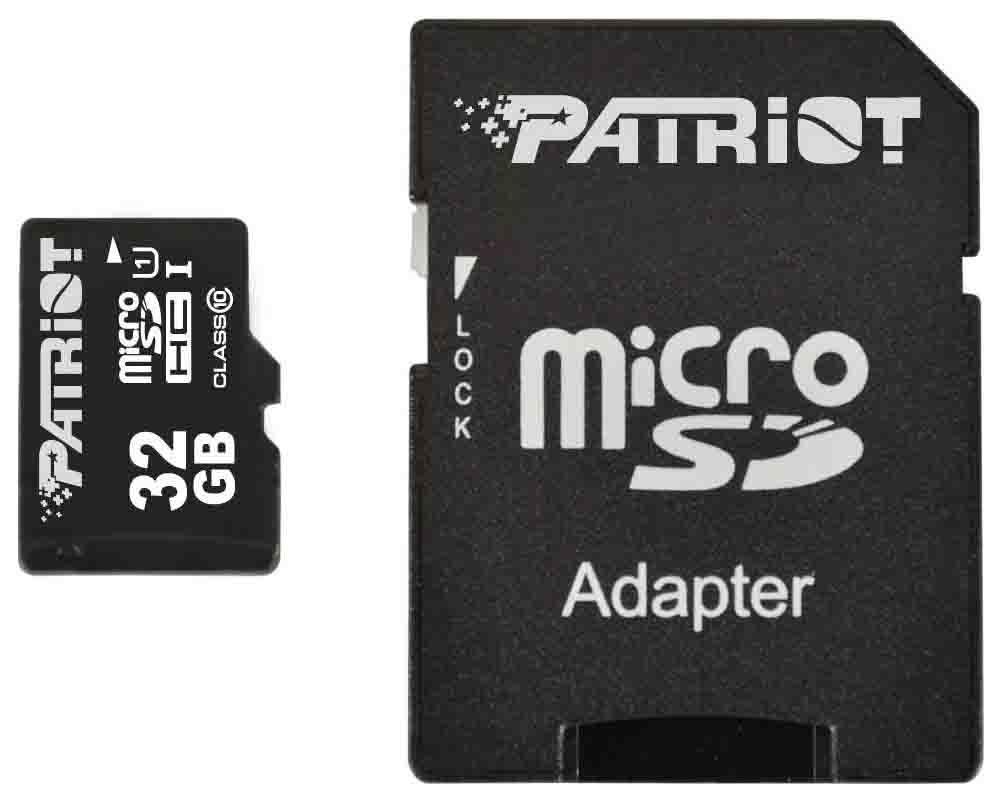 Карта памяти Patriot LX Series microSDHC 32 GB Class10 (PSF32GMCSDHC10) - фото 2