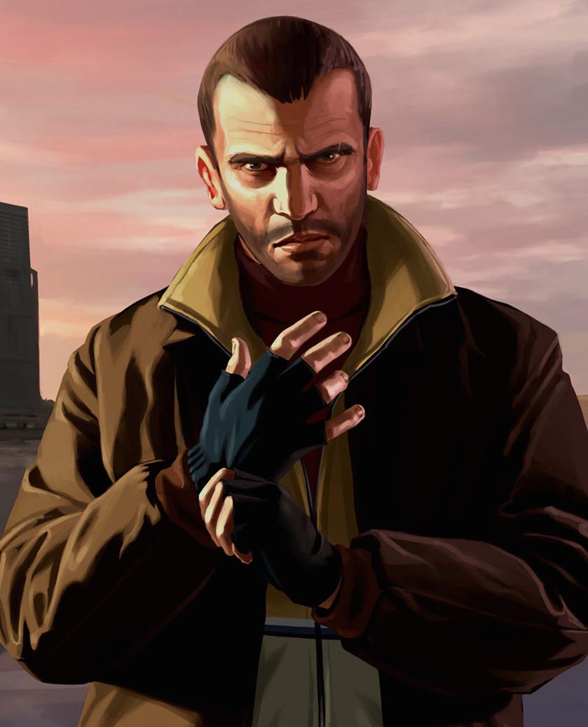 Картина GTA 4 Тревор (DS623)