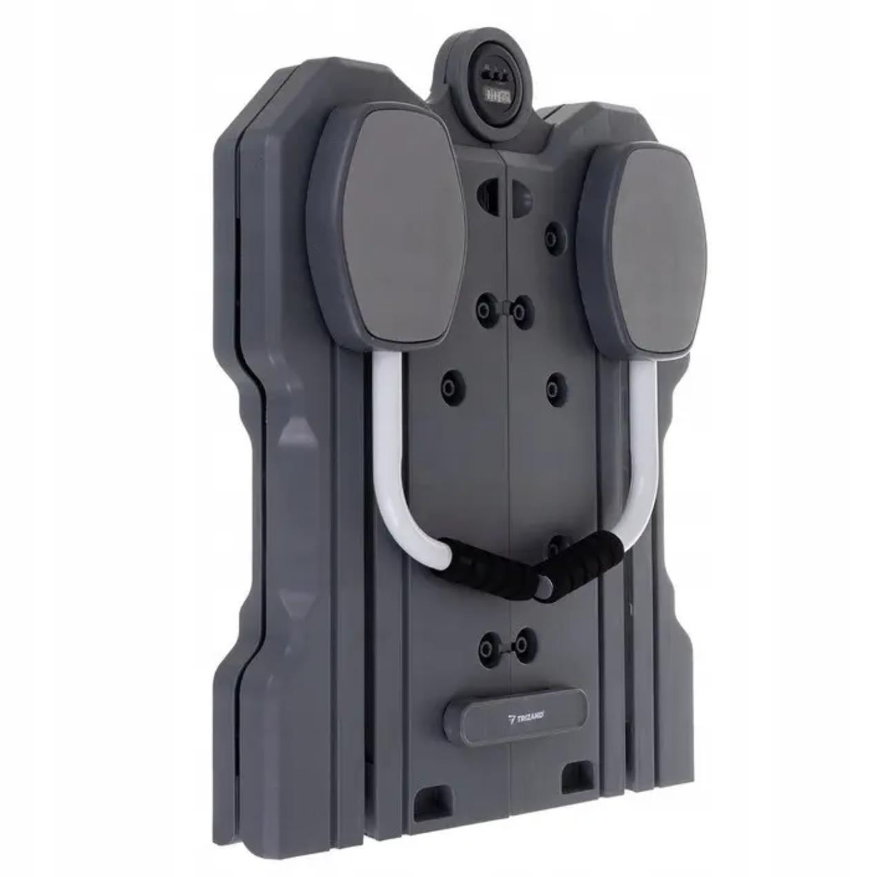 Доска для фитнеса TRIZAND 26343 с ЖК-счетчиком/эспандерами и ковриком EVA складная (2936304747)