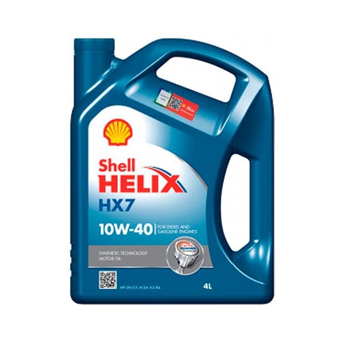 Моторне мастило SHELL Helix HX7 10W-40 5 л (147387)